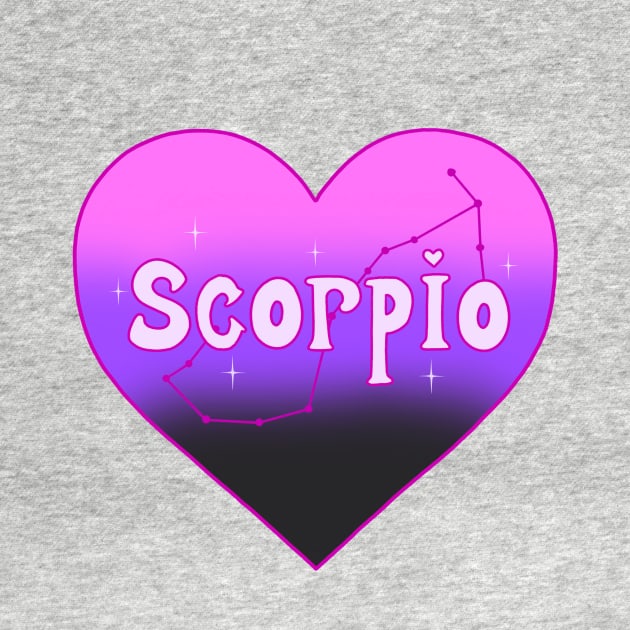 Scorpio Constellation Heart by novembersgirl